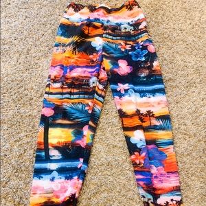 Multi colored leggings